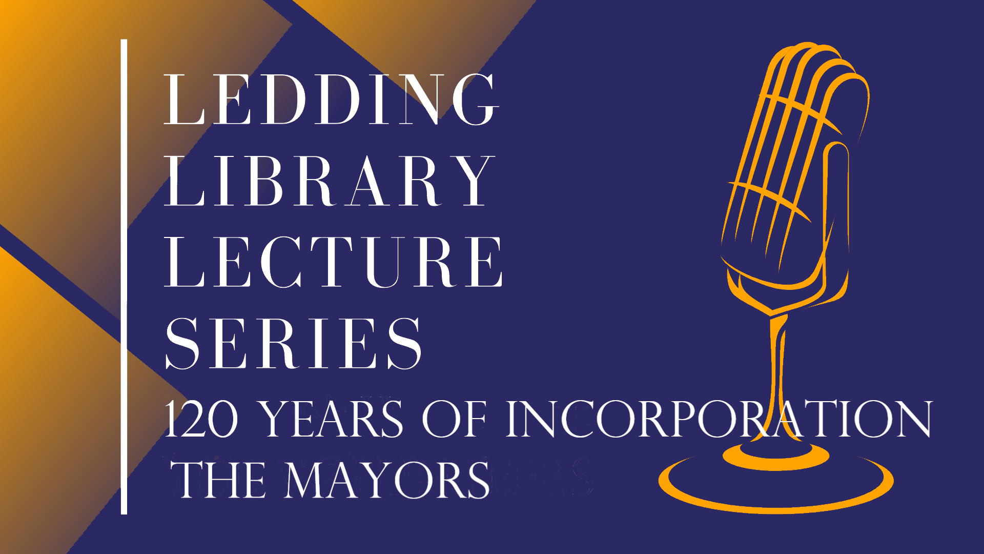 Ledding Library Lecture Series