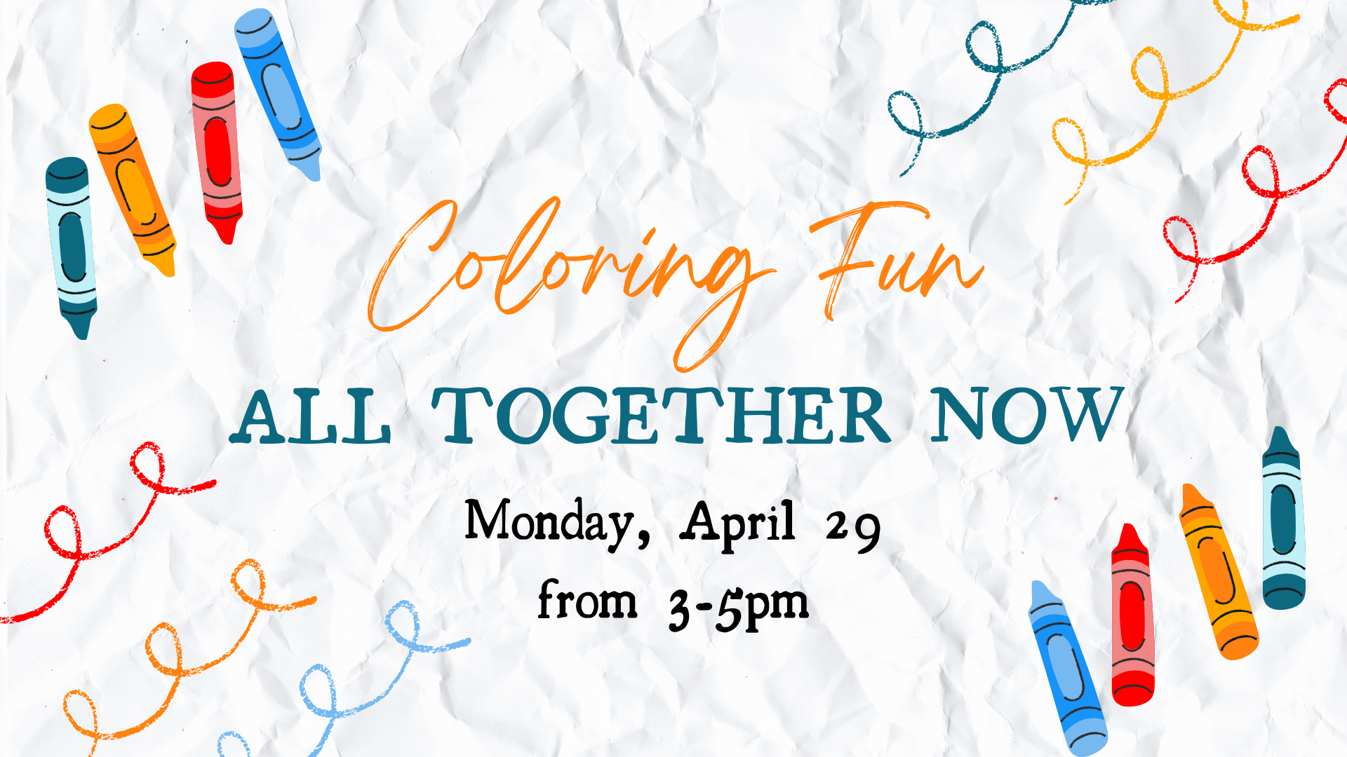 All Together Now: Coloring Fun
