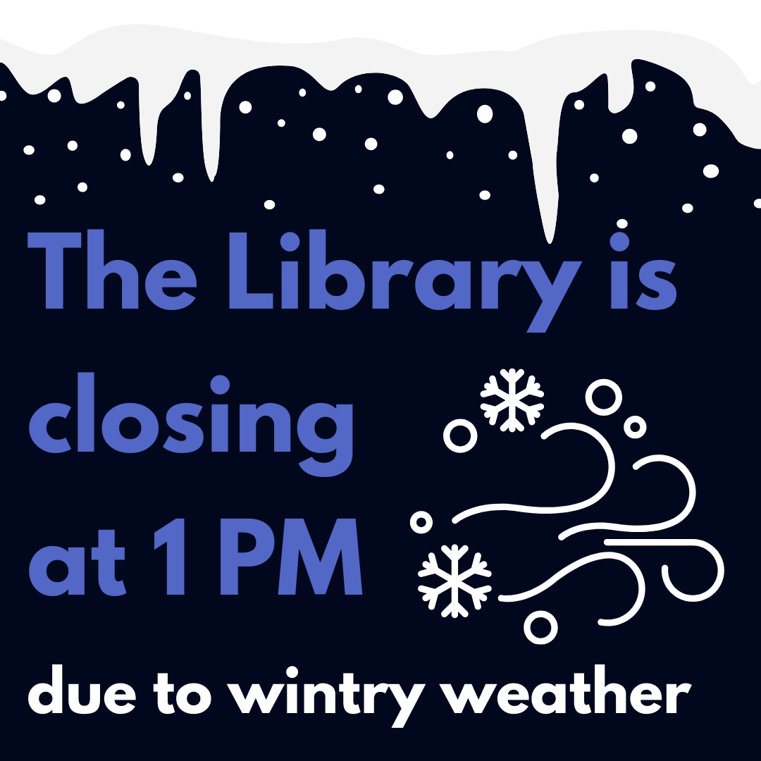text over winter background