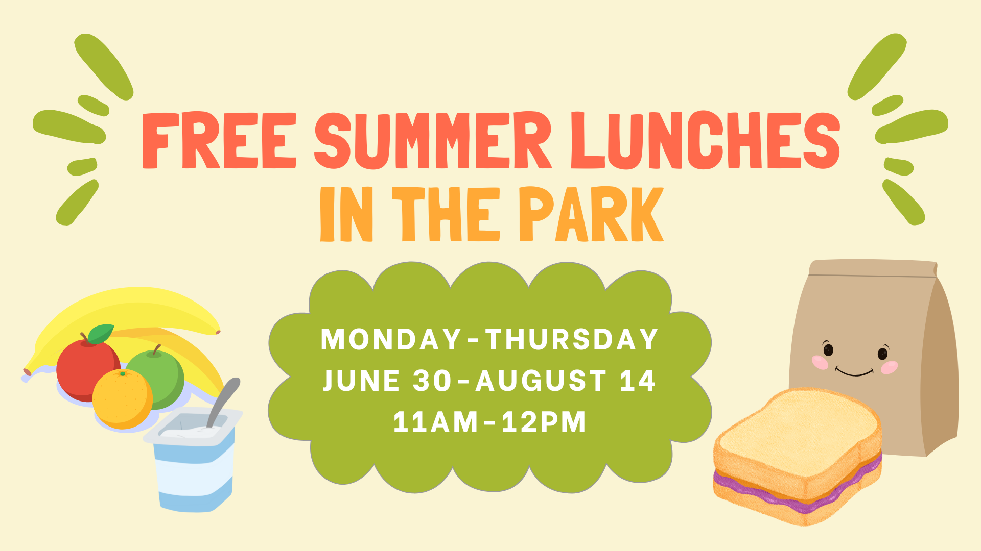 Free Summer Lunches in the Park