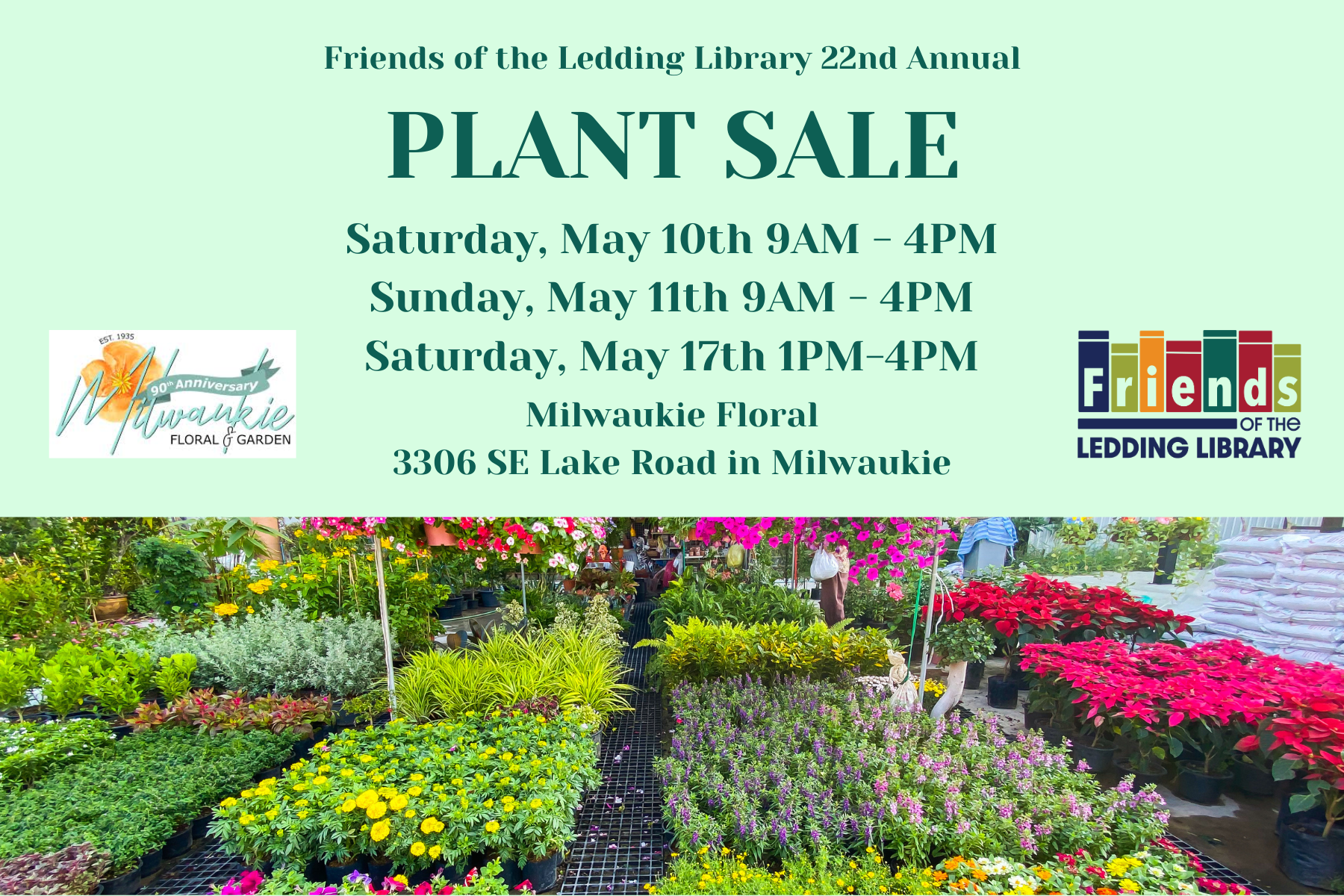Plant Sale Information