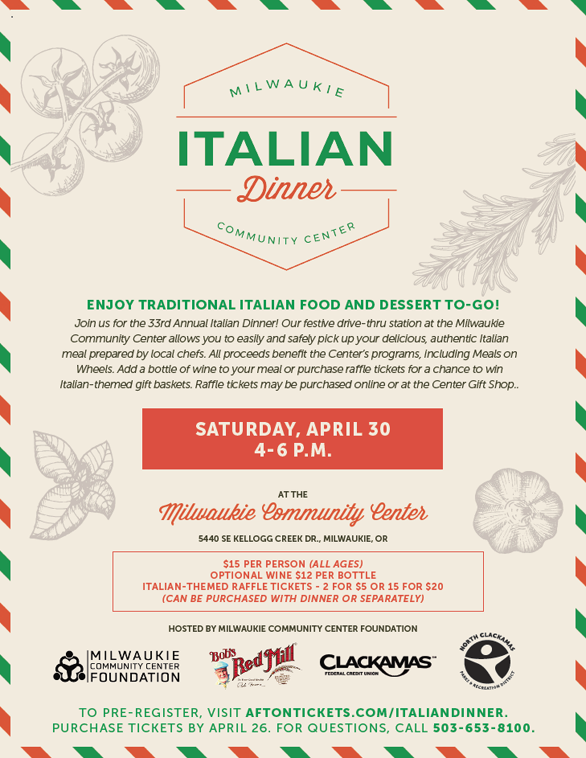 A flyer describing the event. All relevant information is reproduced in the body of this webpage. 