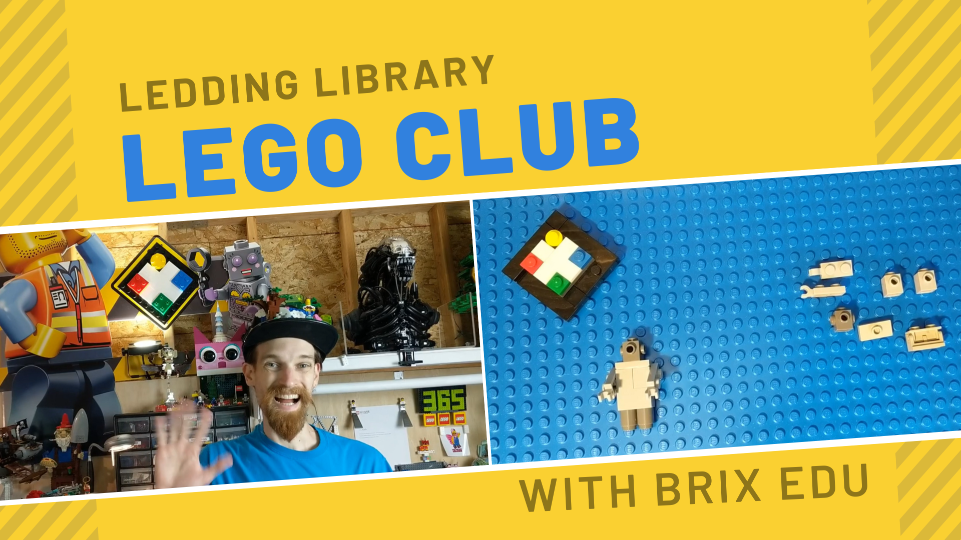 Ledding Library LEGO Club with Brix Edu