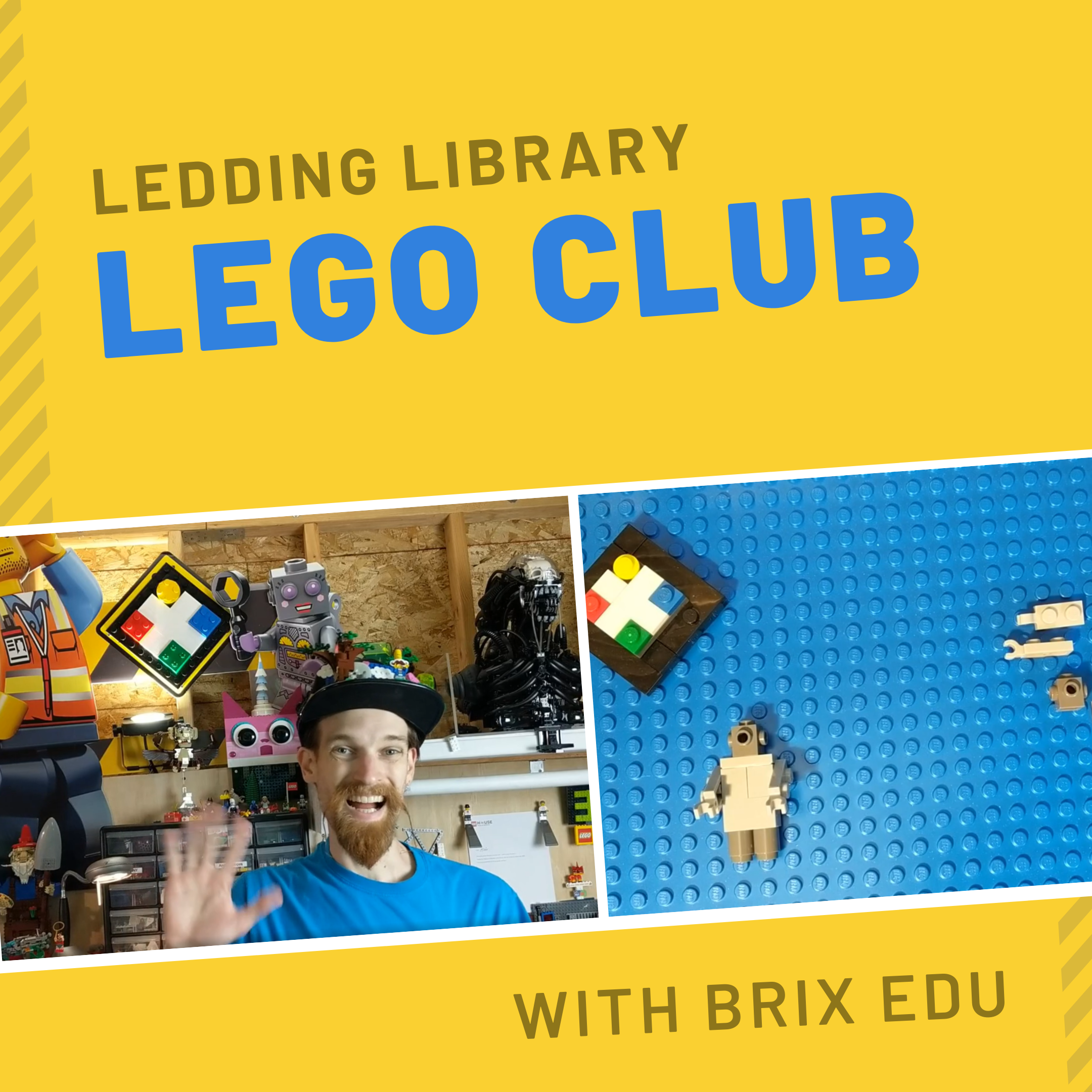 Ledding Library LEGO Club with Brix Edu