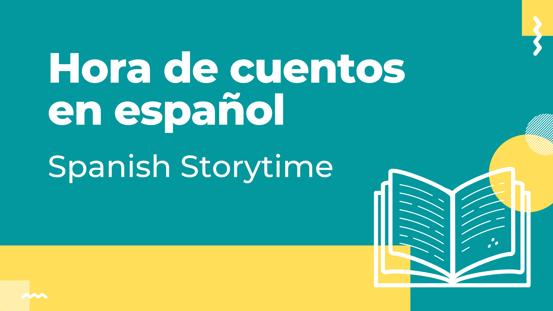 Hora de cuentos en español/Spanish Storytime