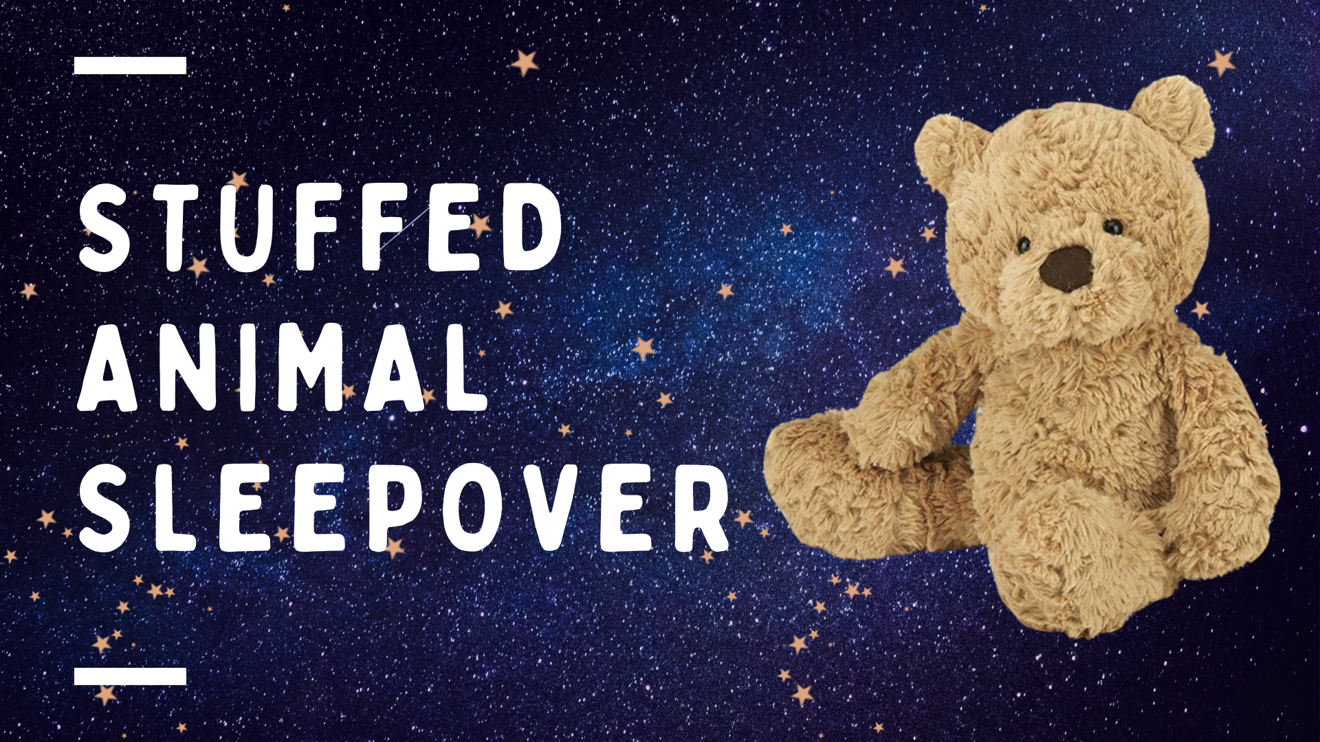 Stuffed animal sleepover