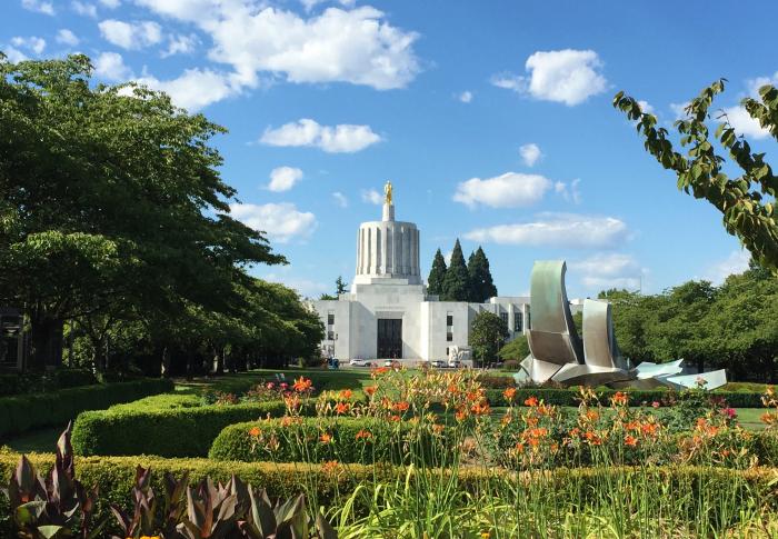 Capitol Building in Salem