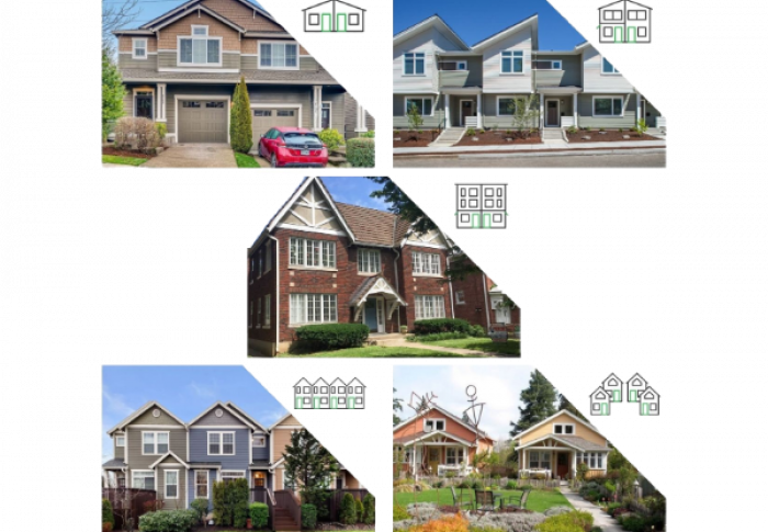 multiple examples of housing types