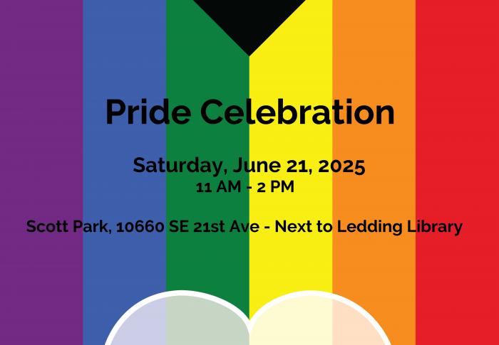 Milwaukie Pride 2025 banner
