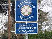 Lewelling adopted Stanley Ave. and Logus Rd. as part of the city's Adopt-A-Road Program