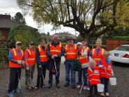 Milwaukie Adopt-A-Road Program - Rotary Club of Milwaukie Cleaning Up Lake Rd. 