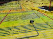 Mar 6, 2019 - south end radiant floor piping layout markings