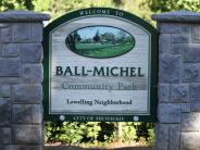 Ball-Michel Park Sign