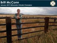 Image: Climate Champion Britt McConn