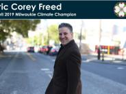 Image: Climate Champion Eric Corey Freed