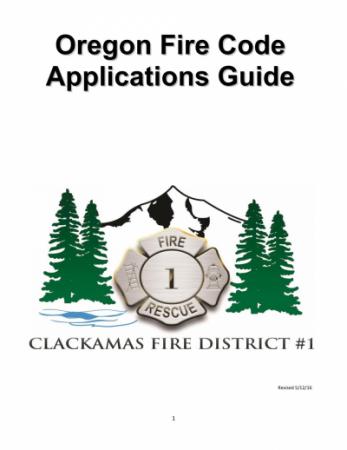 Oregon Fire Code Applications Guide 2016 Thumbnail Image