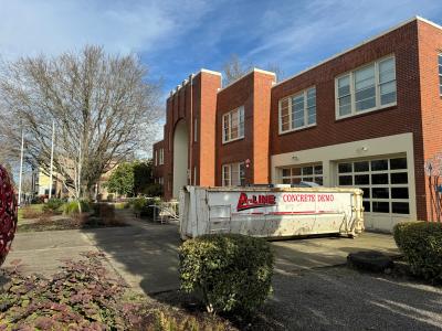 Historic city hall building