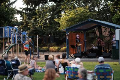 Lewelling NDA Concerts in the Park Every August at Ball-Michel Park