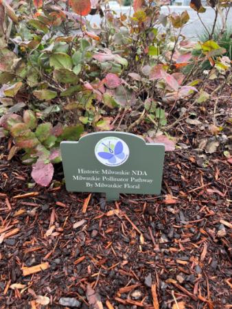 Historic Milwaukie Pollinator Pathway Garden Markers 