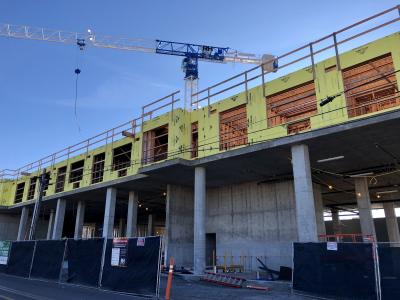 Construction of a multi-unit building