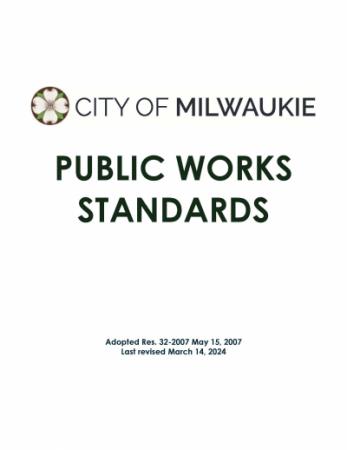 Public Work Standards Cover