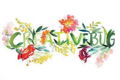 Creativebug - floral logo