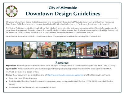 Downtown Design Guidelines Overview