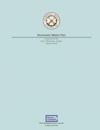 Stormwater Master Plan cover