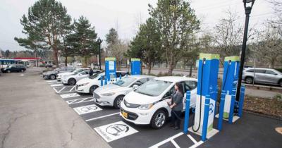Milwaukie Electric Avenue Charging Station