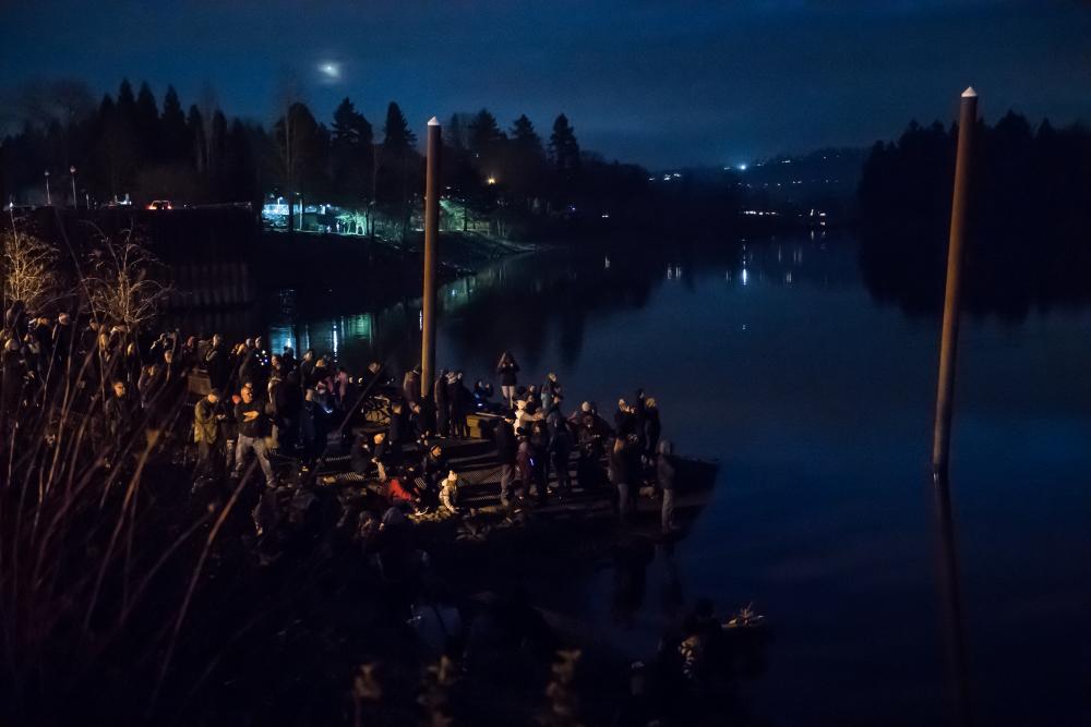 Winter Solstice & Christmas Ships Viewing City of Milwaukie Oregon
