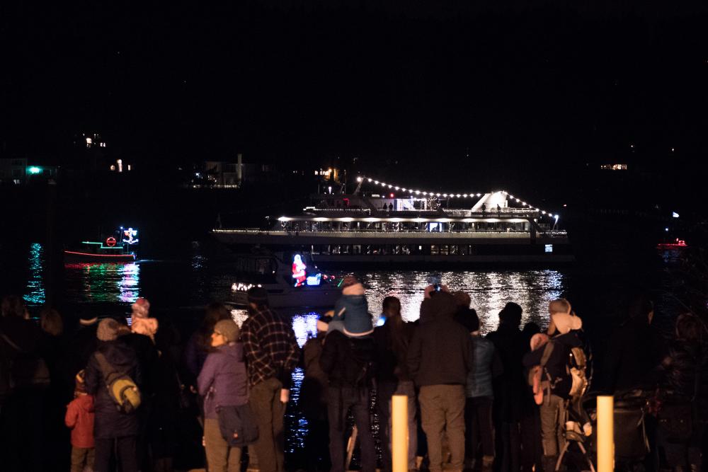 Winter Solstice Christmas Ships Event City Of Milwaukie Oregon
