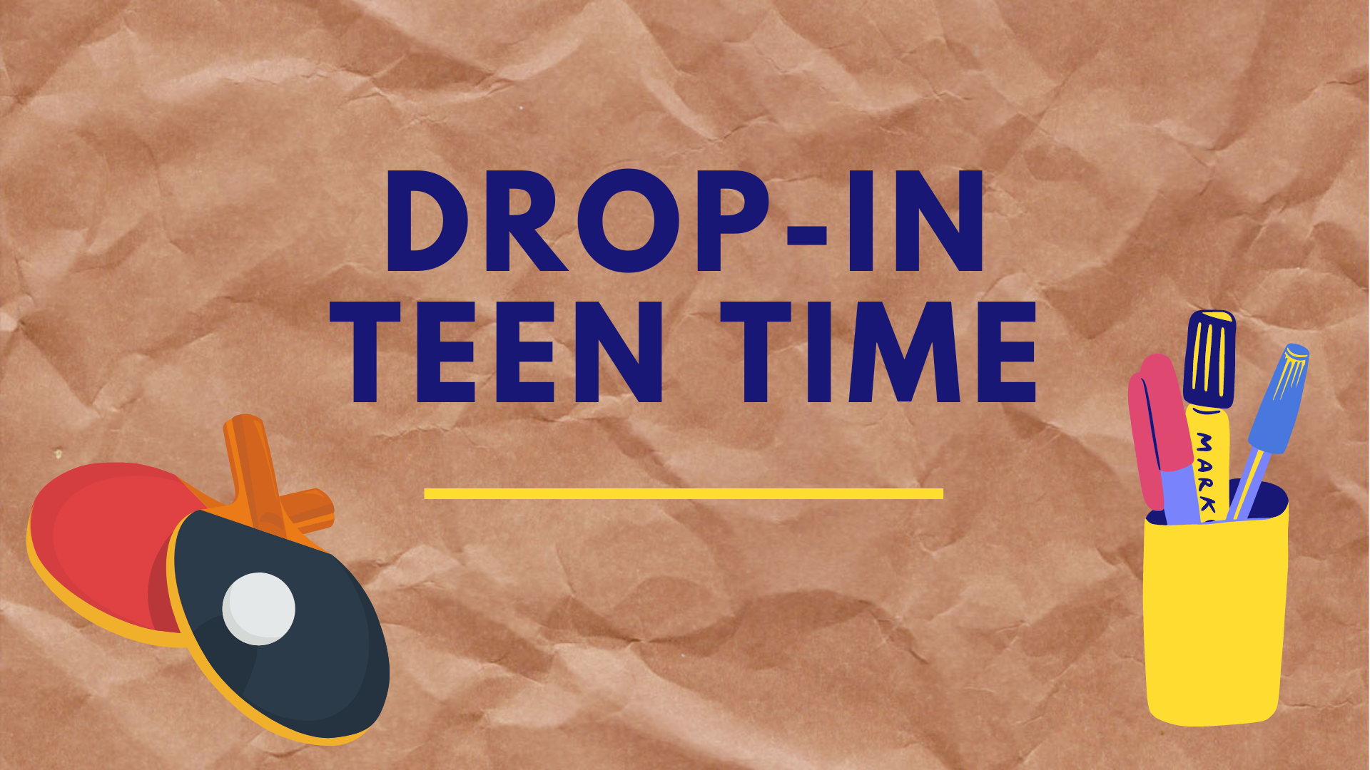 Drop-In Teen Time