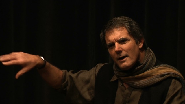 man with scarf no beard