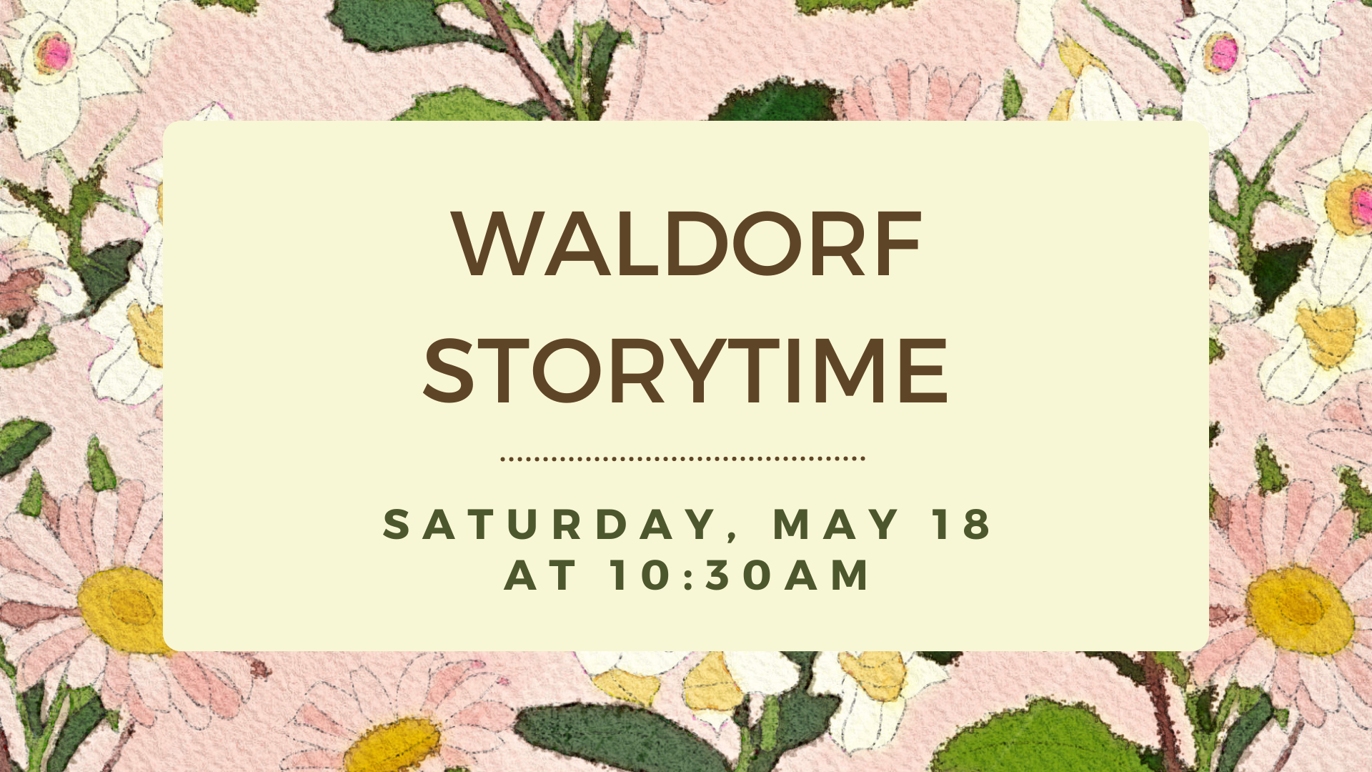 Waldorf Storytime